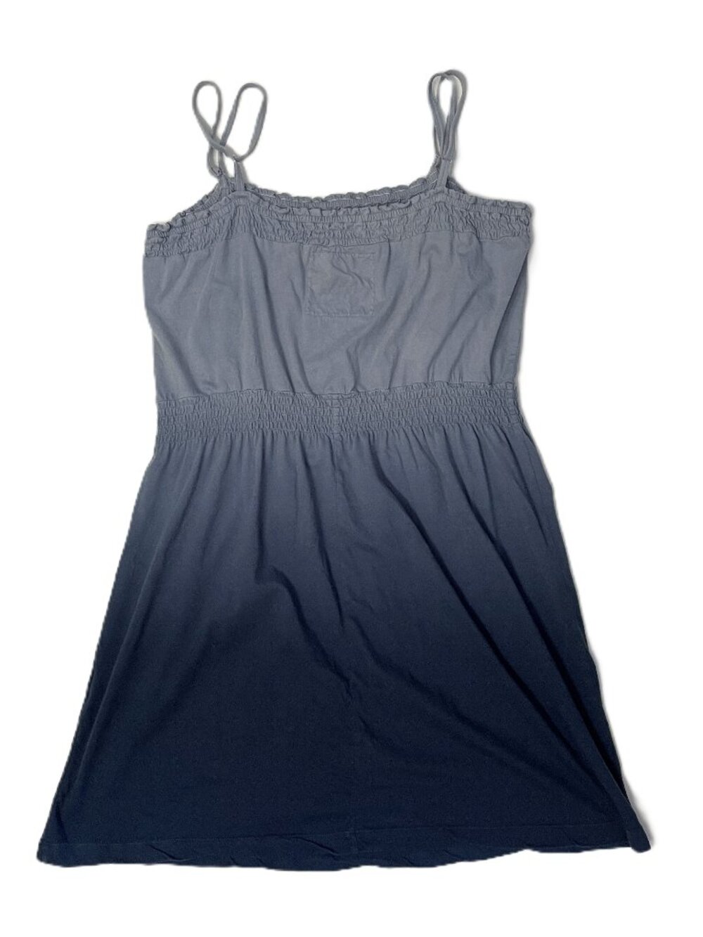Vintage Johnny Was T Shirt Dress L Embroidered USA Made Ombre 100% Cotton Knit - Picture 12 of 12